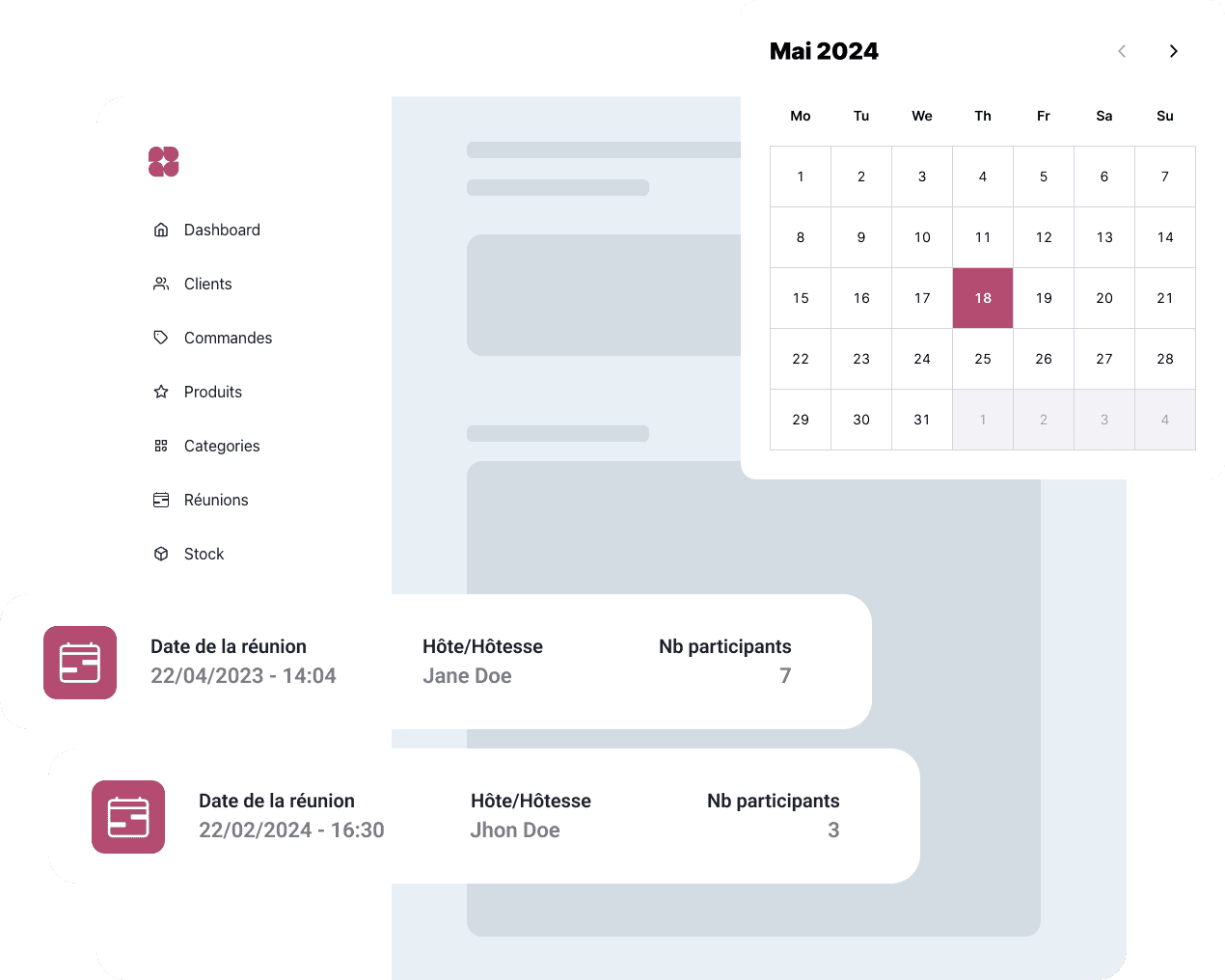 Gérez vos réunions et vos participants