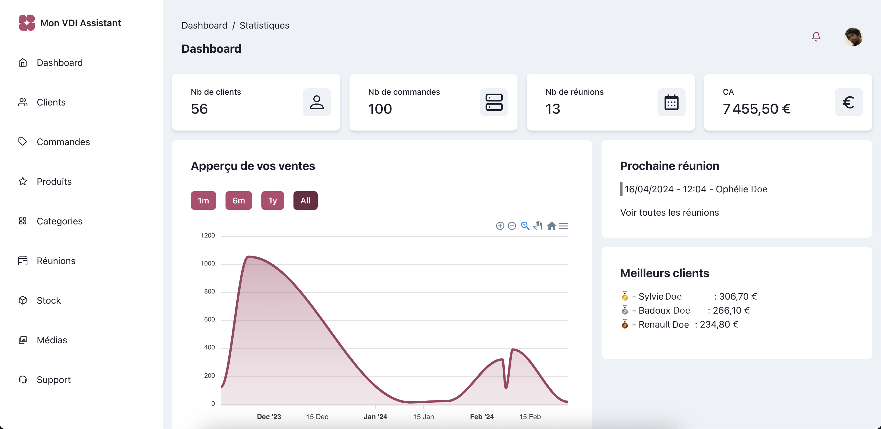 Mon VDI Assistant screenshot